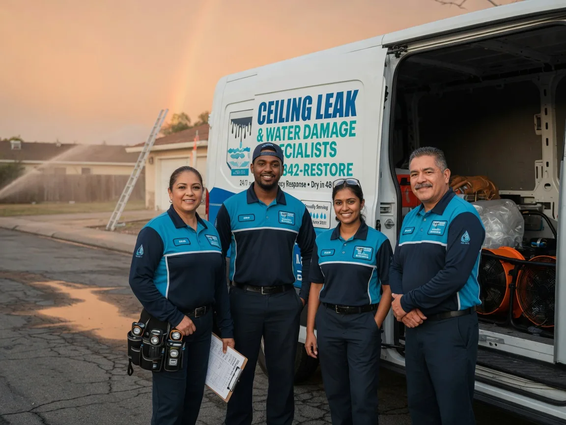 Ceiling Leak Cleanup company in Jonas Ridge, NC
